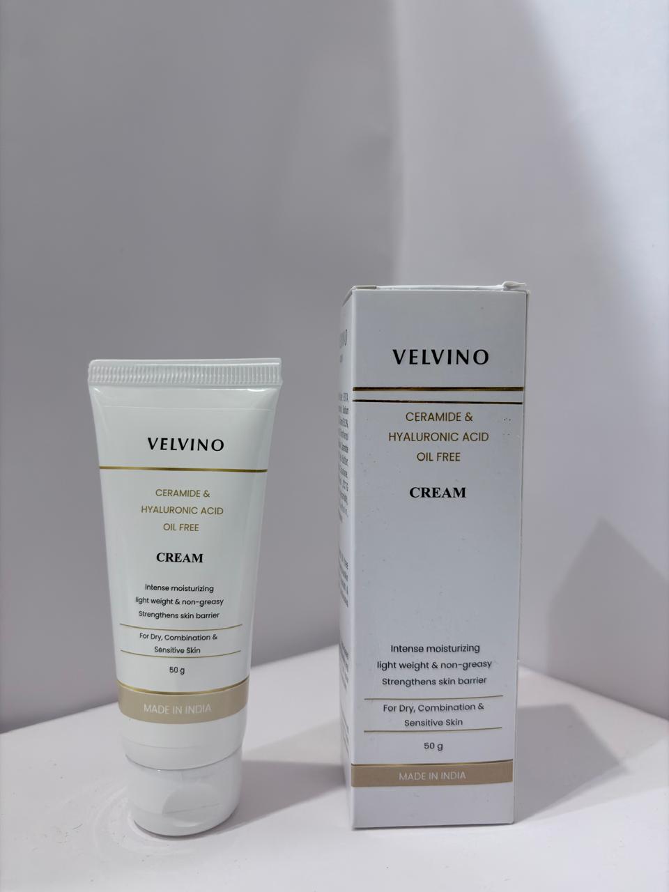 Velvino Ceramide & Hyaluronic Acid Cream